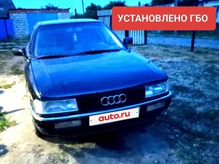 1991 Audi 90 II (B3), чёрный, 160000 рублей, вид 3