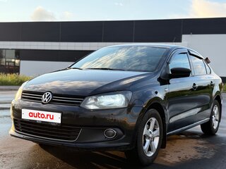 2012 Volkswagen Polo V, чёрный, 750000 рублей, вид 1
