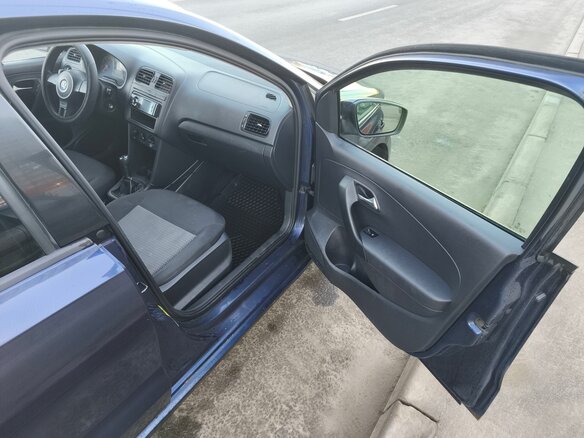 2012 Volkswagen Polo V, синий, 495000 рублей - вид 10