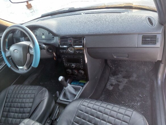2012 Lada (ВАЗ) Priora I, синий, 340000 рублей - вид 9