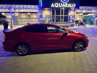 2016 Hyundai Elantra VI (AD), красный, 1100000 рублей, вид 4