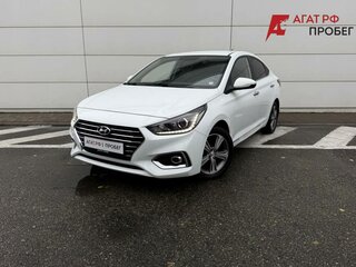 2017 Hyundai Solaris II, белый, 1650000 рублей, вид 1