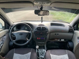 2006 Lada (ВАЗ) Kalina I, бежевый, 154999 рублей, вид 5