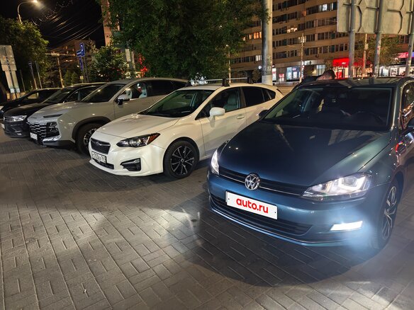 2013 Volkswagen Golf VII, голубой - вид 3