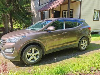 2014 Hyundai Santa Fe III, коричневый, 1840000 рублей, вид 5