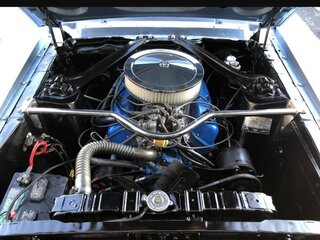 1968 Ford Mustang I, голубой, 6500000 рублей, вид 4