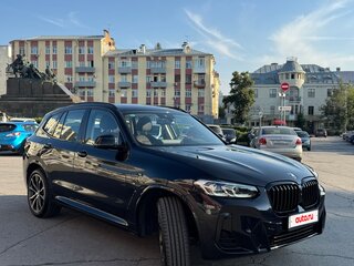 2024 BMW X3 30i xDrive III (G01) Рестайлинг, чёрный, 6000000 рублей, вид 3