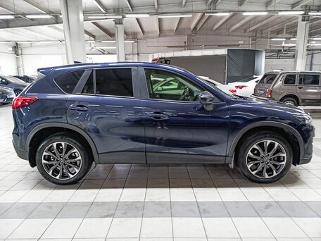 2015 Mazda CX-5 I, синий, 1505000 рублей, вид 4