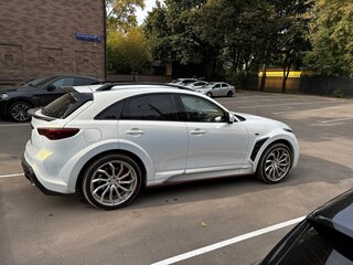 2013 Infiniti QX70, белый, 3500000 рублей, вид 4