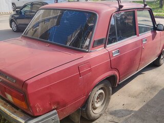 2005 Lada (ВАЗ) 2105, пурпурный, 90000 рублей, вид 5