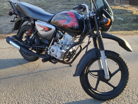 2022 Bajaj Boxer BM 125, чёрный, 110000 рублей, вид 4