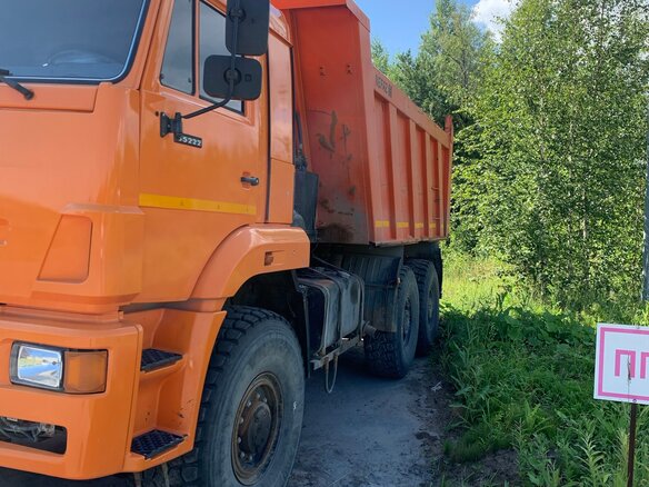 2017 КамАЗ 65222, оранжевый, 5000000 рублей - вид 2