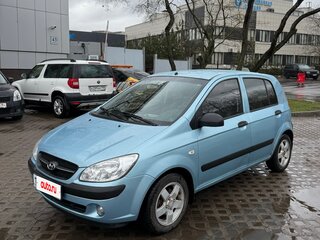 2008 Hyundai Getz I Рестайлинг, голубой, 560000 рублей, вид 1