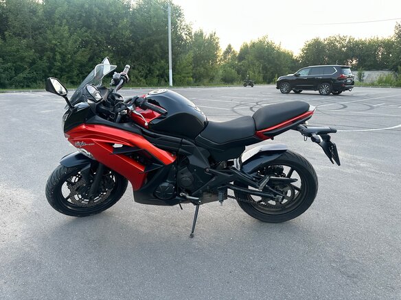 2014 Kawasaki Ninja 400, оранжевый, 415000 рублей - вид 2