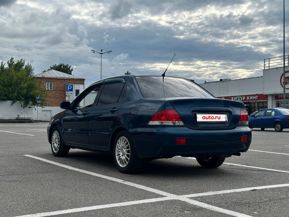2006 Mitsubishi Lancer IX Рестайлинг, синий, 240000 рублей - вид 7