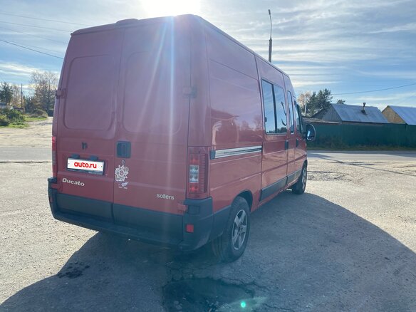2010 Fiat Professional Ducato, красный, 800000 рублей - вид 2