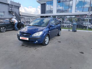 2007 Hyundai Getz I Рестайлинг, синий, 430000 рублей, вид 2