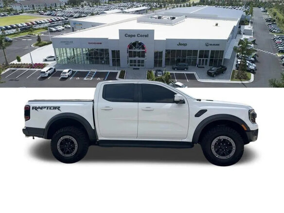 2025 Ford Ranger Raptor T6.2, белый, 9894827 рублей - вид 3
