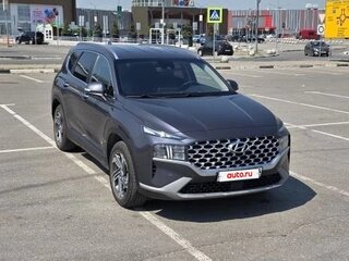 2020 Hyundai Santa Fe IV Рестайлинг, серый, 3500000 рублей, вид 1