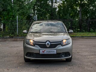 2018 Renault Logan II, бежевый, 665000 рублей, вид 3