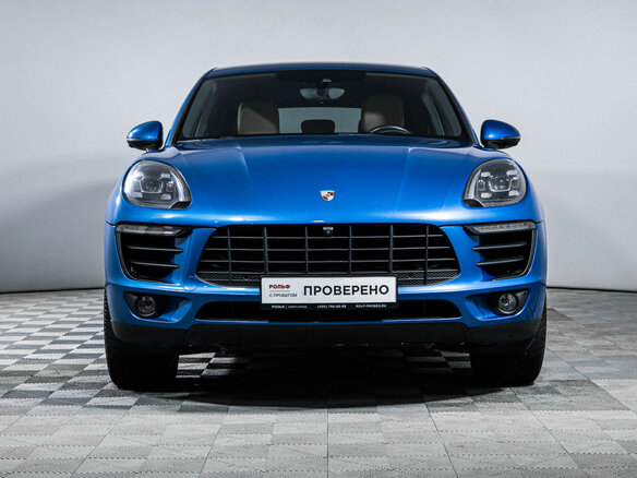 2017 Porsche Macan S I, синий - вид 24