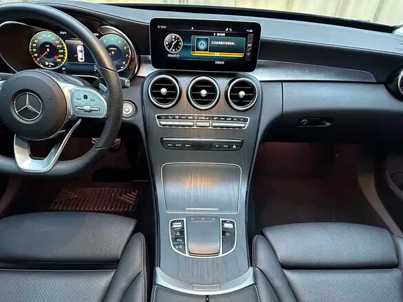 2021 Mercedes-Benz C-Класс 200 L IV (W205) Рестайлинг, чёрный - вид 13