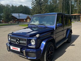 2017 Mercedes-Benz G-Класс AMG 63 AMG I (W463) Рестайлинг 3, синий, 5990000 рублей, вид 2