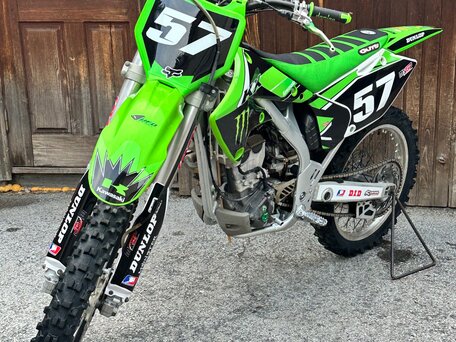 2004 Kawasaki KX 250, зелёный, 249000 рублей, вид 2