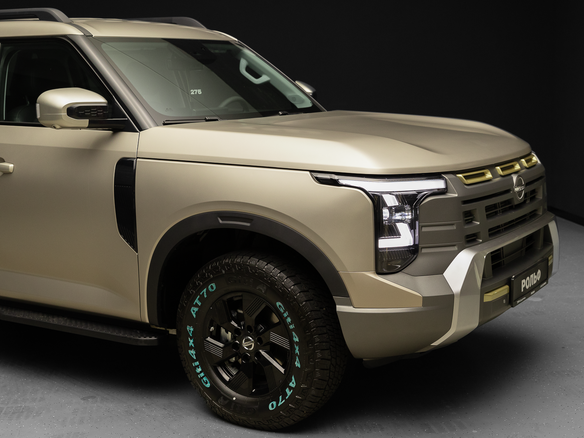 2026 Nissan Frontier Pro, серый - вид 12