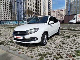 2019 Lada (ВАЗ) Granta I Рестайлинг, белый, 930000 рублей, вид 1
