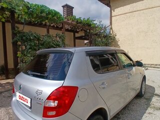 2012 Skoda Fabia II Рестайлинг, серебристый, 560000 рублей, вид 5
