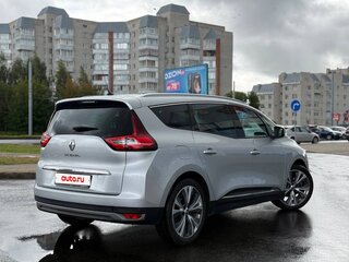 2017 Renault Scenic Grand IV, серебристый, 1670000 рублей, вид 3