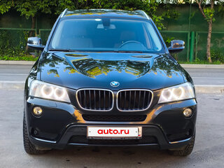 2013 BMW X3 20i xDrive II (F25), чёрный, 2000000 рублей, вид 1