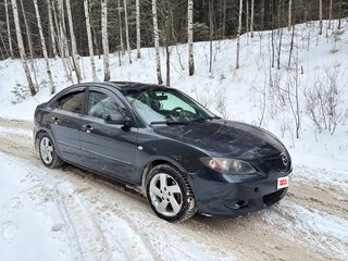 2005 Mazda 3 I (BK), чёрный, 490000 рублей, вид 2
