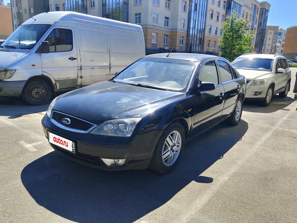 2004 Ford Mondeo III Рестайлинг, чёрный, 285000 рублей - вид 6