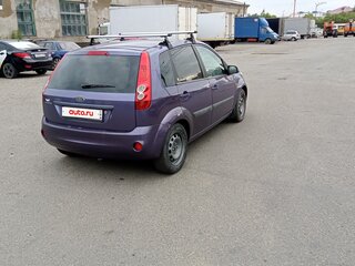 2006 Ford Fiesta Mk5, фиолетовый, 450000 рублей, вид 3