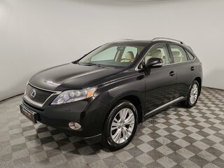 2011 Lexus RX 450h III, чёрный, 2135000 рублей, вид 1