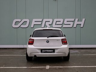2013 BMW 1 серии 116i II (F20/F21), белый, 1099000 рублей, вид 4