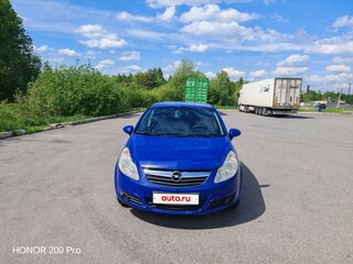 2009 Opel Corsa D, синий, 370000 рублей, вид 1