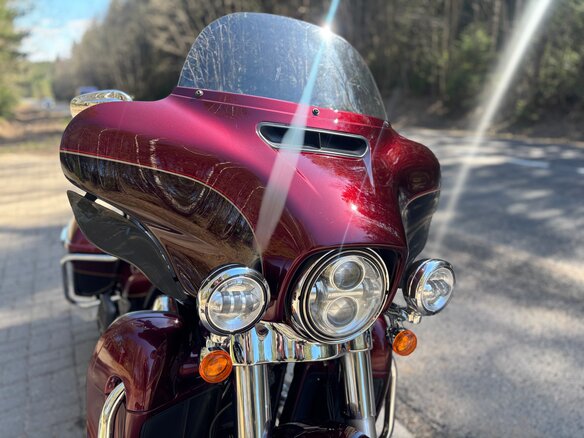 2013 Harley-Davidson Electra Glide, пурпурный, 1049000 рублей - вид 4