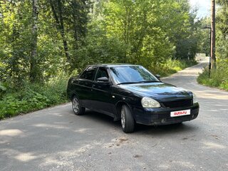 2008 Lada (ВАЗ) Priora I, чёрный, 95000 рублей, вид 2