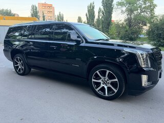 2015 Cadillac Escalade ESV IV, чёрный, 5050000 рублей, вид 4
