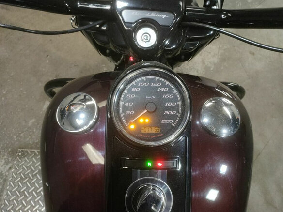 2018 Harley-Davidson Road King, пурпурный - вид 4