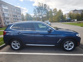 2019 BMW X3 30i sDrive III (G01), синий, 3100000 рублей, вид 2