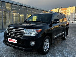 2013 Toyota Land Cruiser 200 Series Рестайлинг 1, чёрный, 4500000 рублей, вид 1
