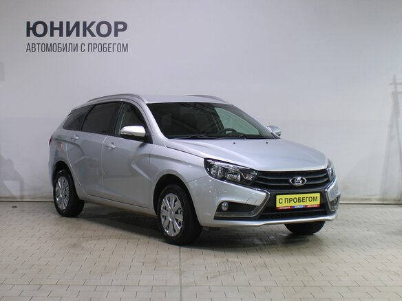 2018 Lada (ВАЗ) Vesta SW I, серебристый - вид 2