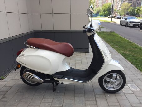 2015 Vespa Primavera, белый, 450000 рублей, вид 4