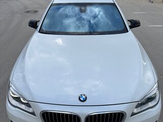 2014 BMW 7 серии Long 740Li xDrive V (F01/F02/F04) Рестайлинг, белый, 2150000 рублей, вид 2