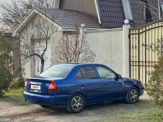 2009 Hyundai Accent ТагАЗ II, синий, 300000 рублей, вид 5