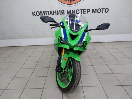 2024 Kawasaki ZX-6 Ninja, зелёный, 1399000 рублей, вид 3